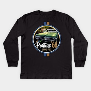 Vintage classic car 1968 Kids Long Sleeve T-Shirt